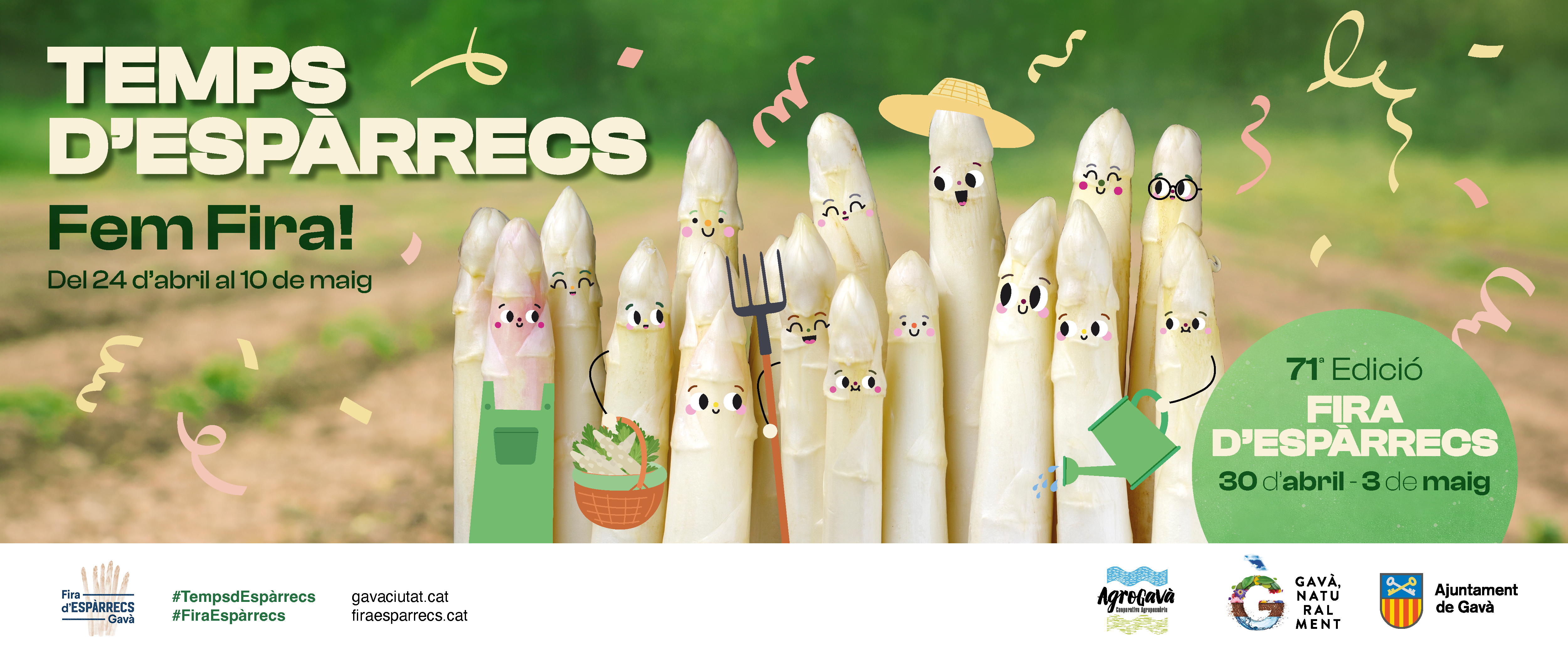 Baner Temps Fira Espàrrecs